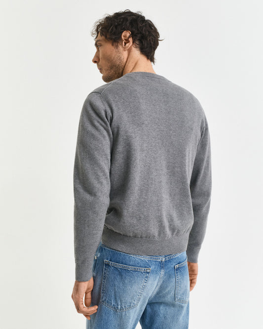 Classic Cotton Crew Neck Sweater