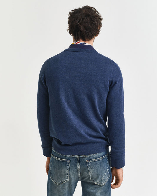 Classic Cotton V-Neck Sweater