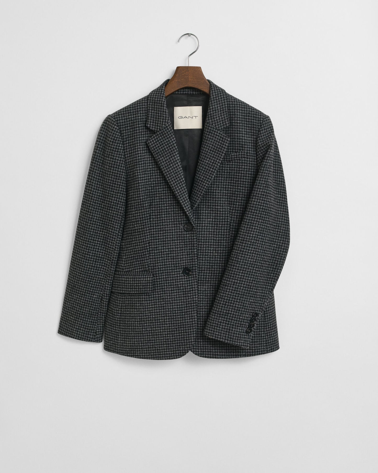 Regular Fit Wool Houndstooth Blazer