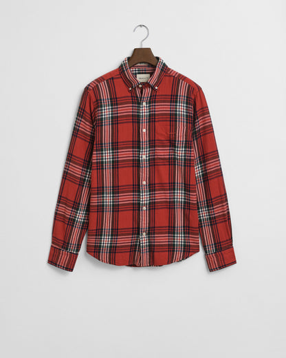Regular Fit Windblown Flannel Check Shirt