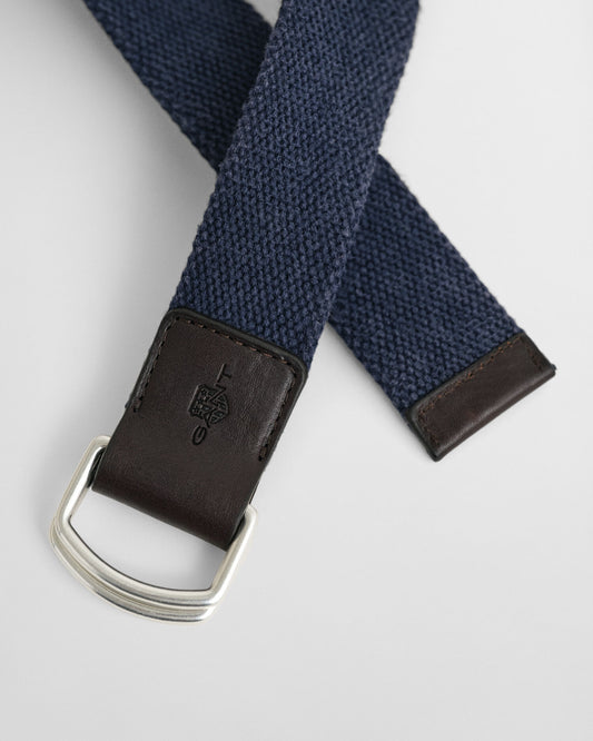 Washed Effect Webbed Belt