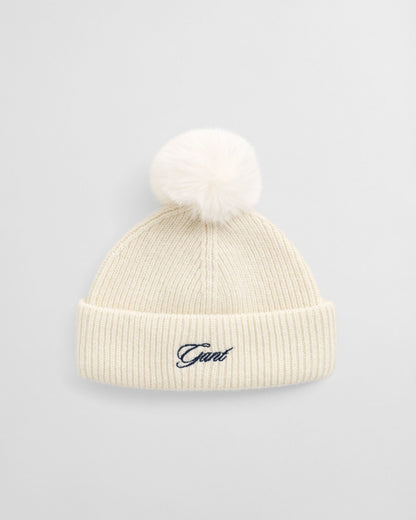 Girls Pom Pom Beanie