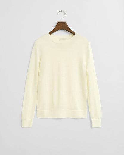Extra Fine Merino Wool Crew Neck Sweater