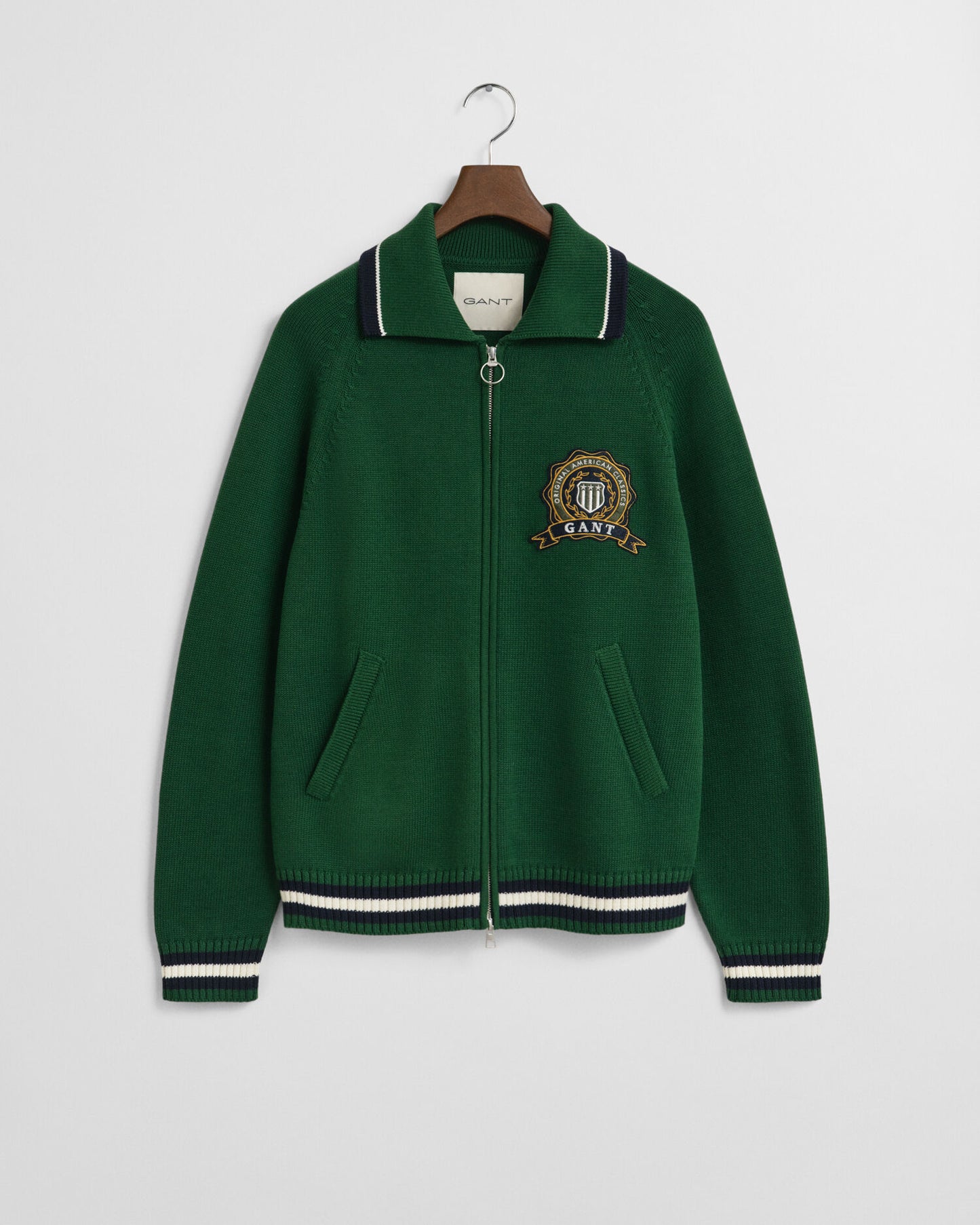 1949 Graphic Zipped Cardigan