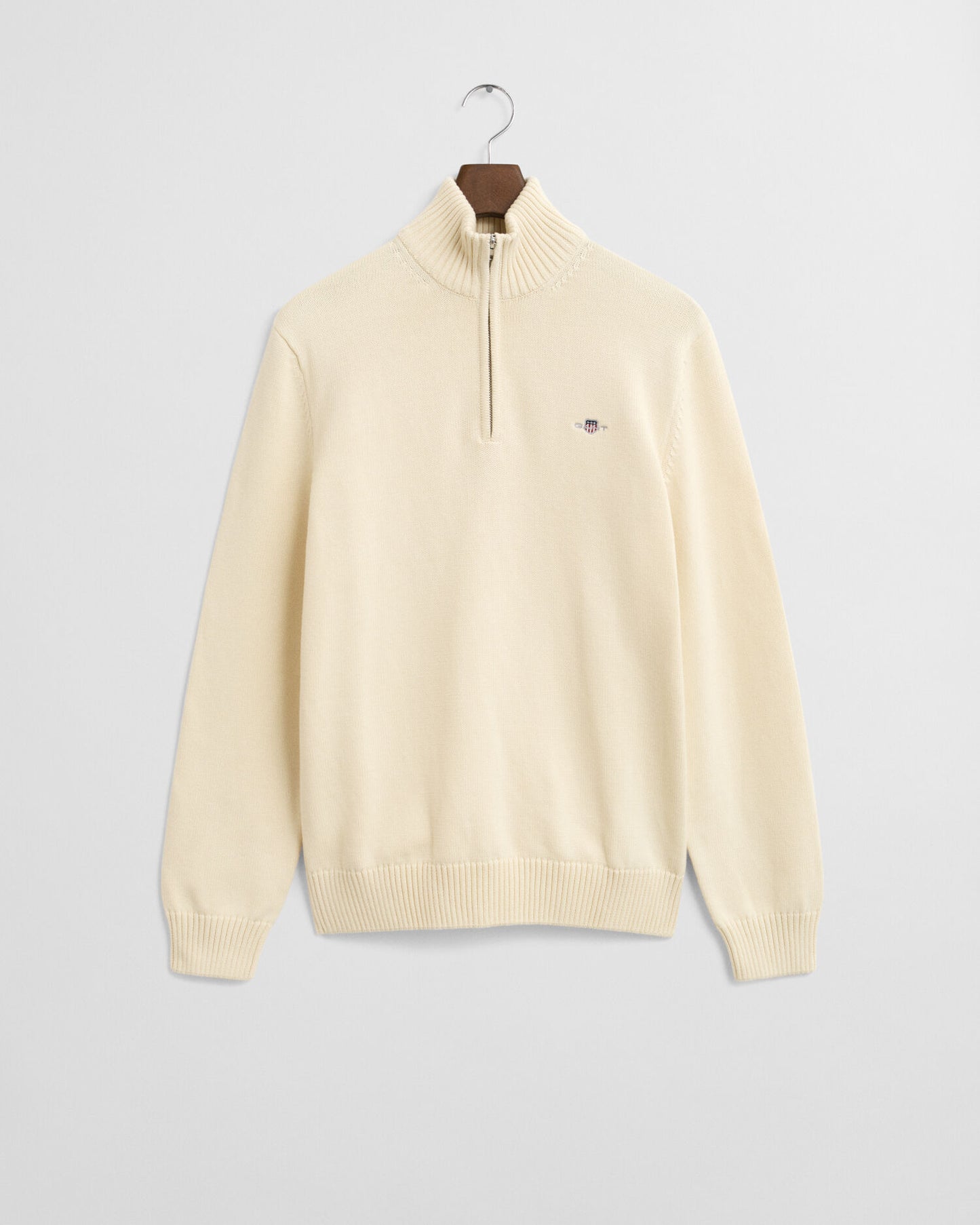 Casual Cotton Half-Zip Sweater