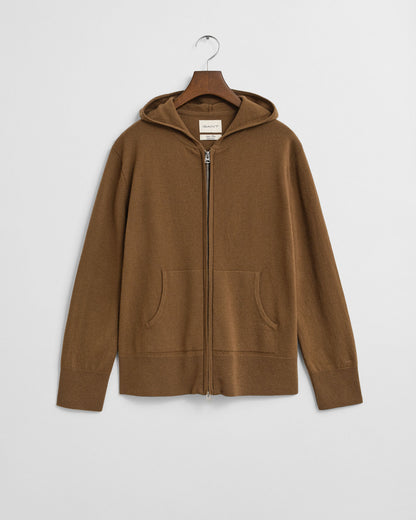 Superfine Lambswool Zip Hoodie
