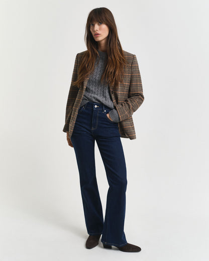 Slim Fit Flared Jeans