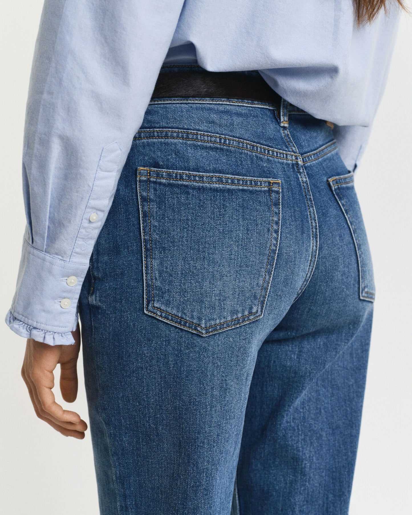 Straight Leg Stretch Jeans