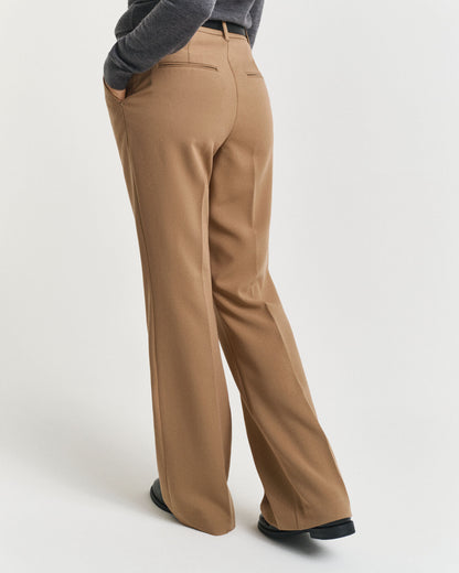 Slim Fit Flared Slacks