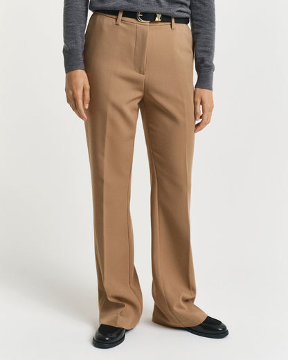 Slim Fit Flared Slacks