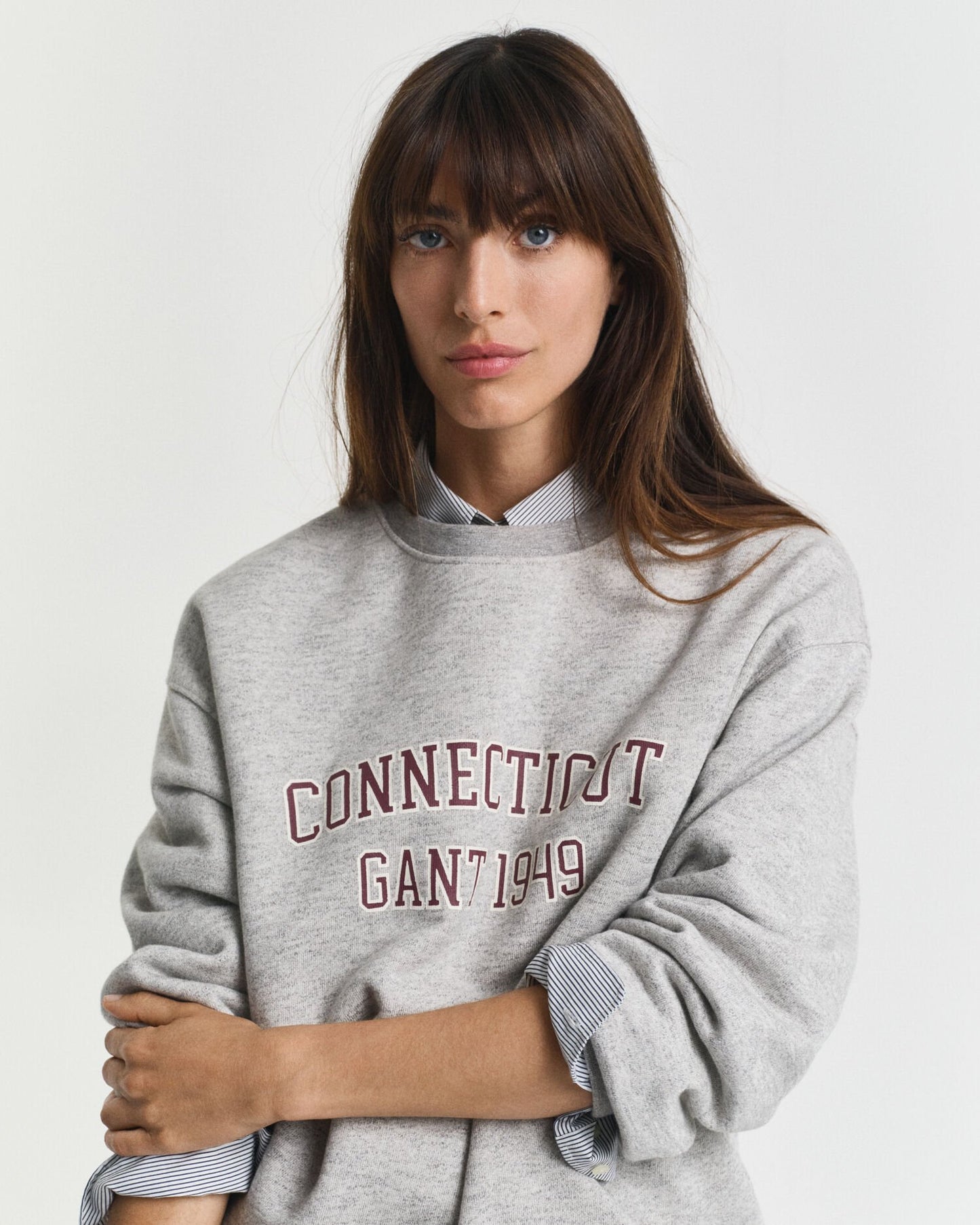 Printed Crew Neck Sweatshirt