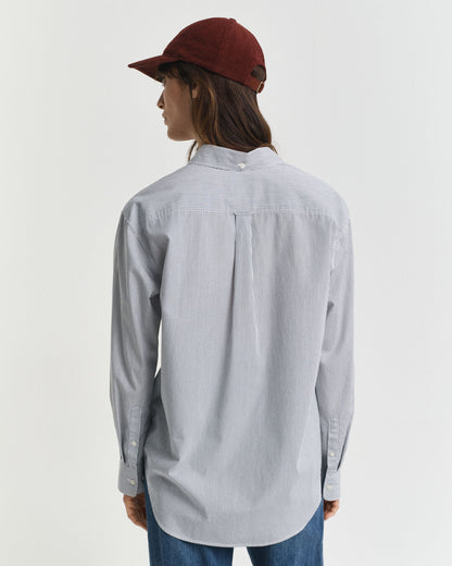 Relaxed Fit Classic Poplin Graphic Shirt