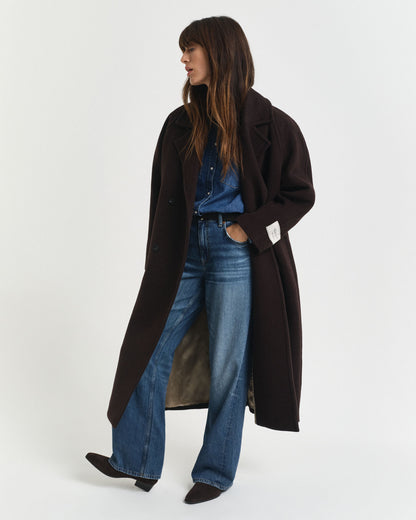 Wool Blend Overcoat