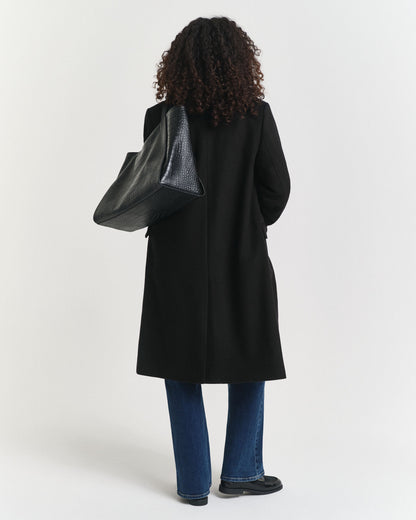 Classic Tailored Wool Blend Coat