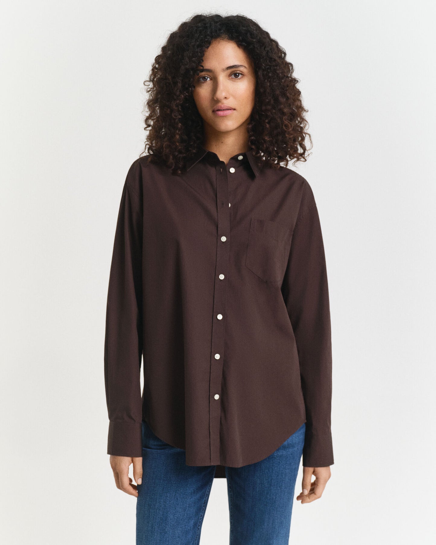 Relaxed Fit Classic Poplin Shirt