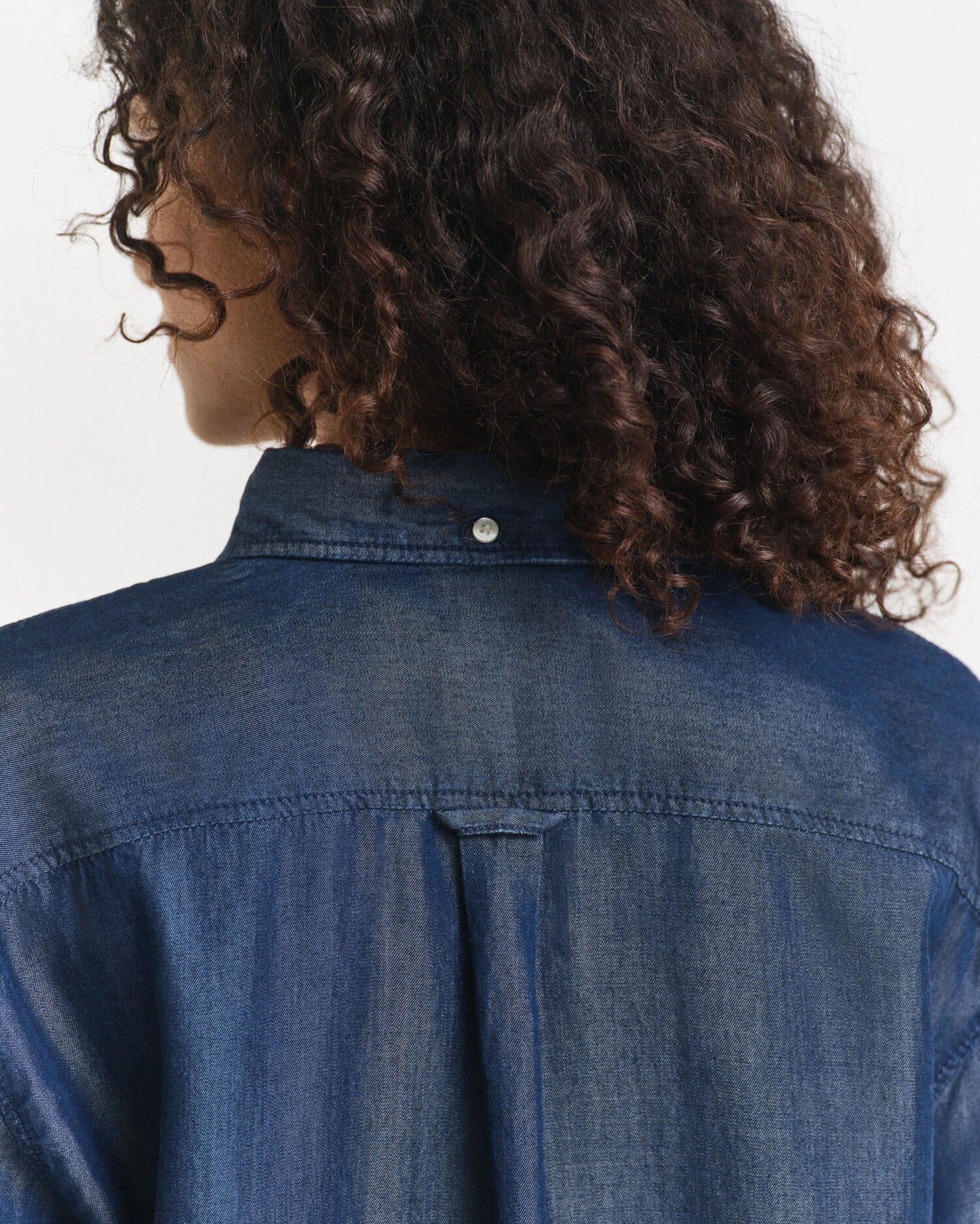 Relaxed Fit Indigo Shirt