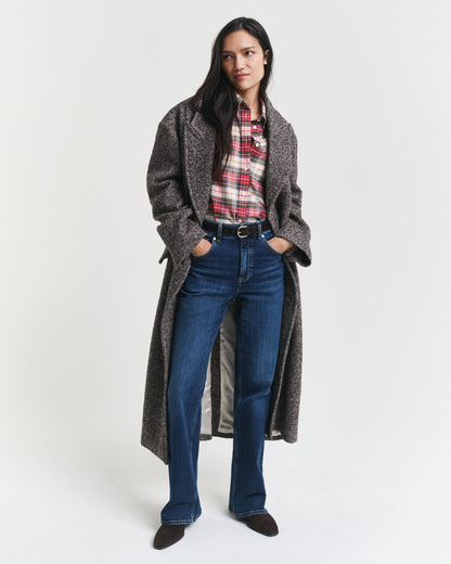 Oversized Checked Classic Oxford Shirt