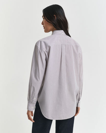 Relaxed Fit Classic Poplin Graphic Shirt