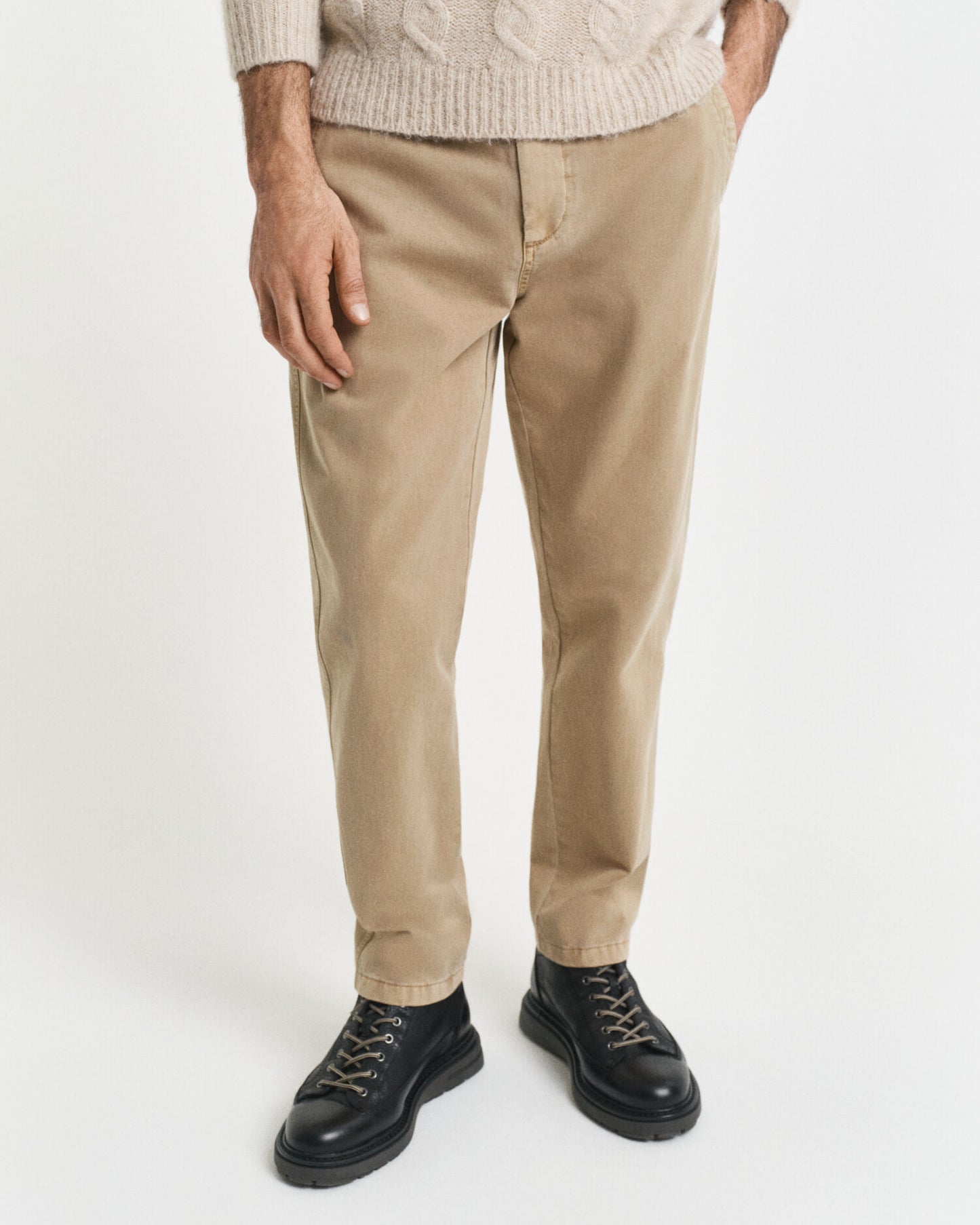 Regular Fit Tapered Surplus Chinos