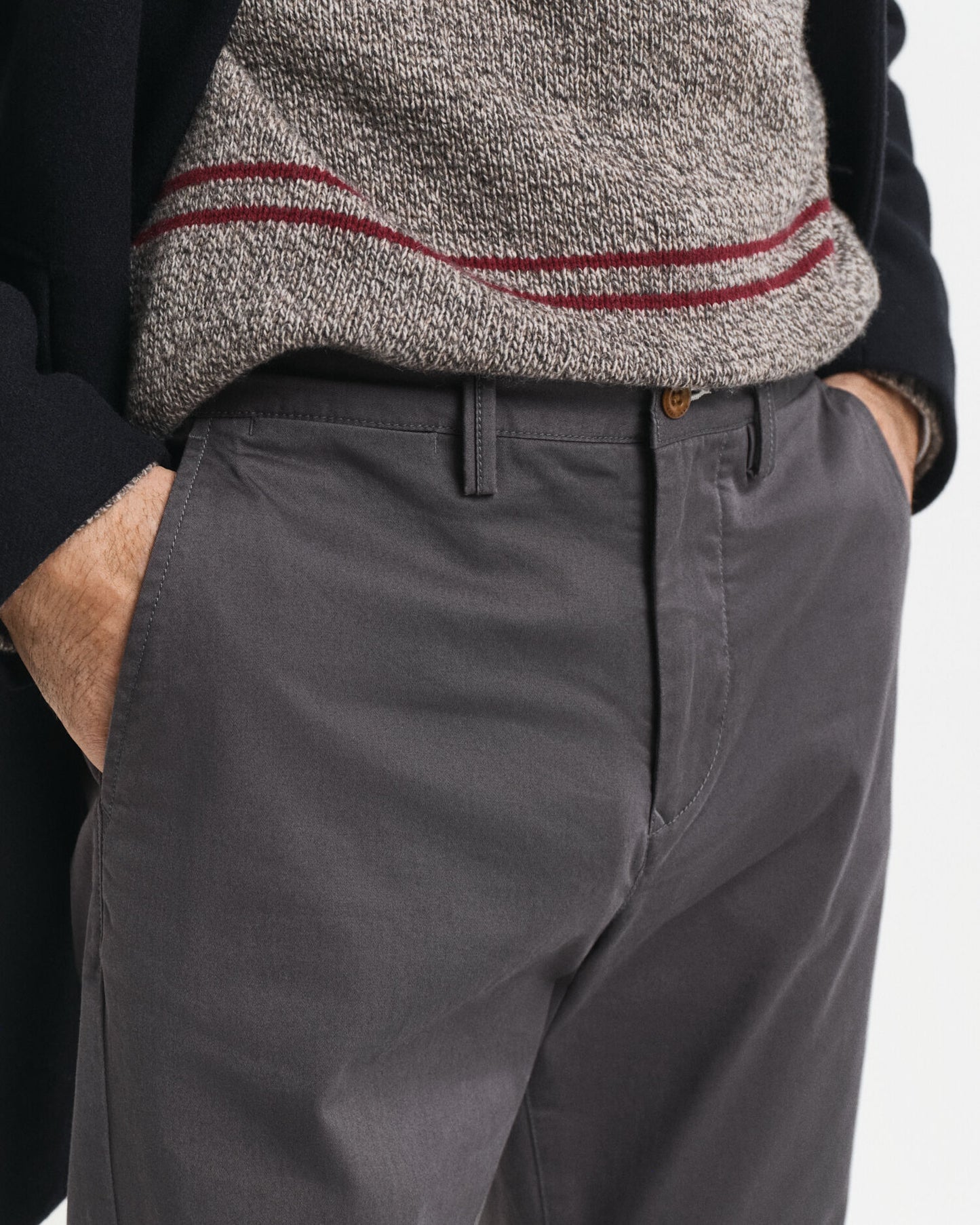 Regular Fit Twill Chinos