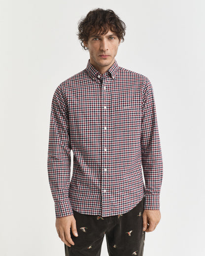 Regular Fit Gingham Twill Shirt
