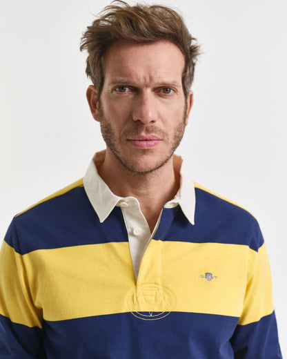 Block Striped Heavy Rugger