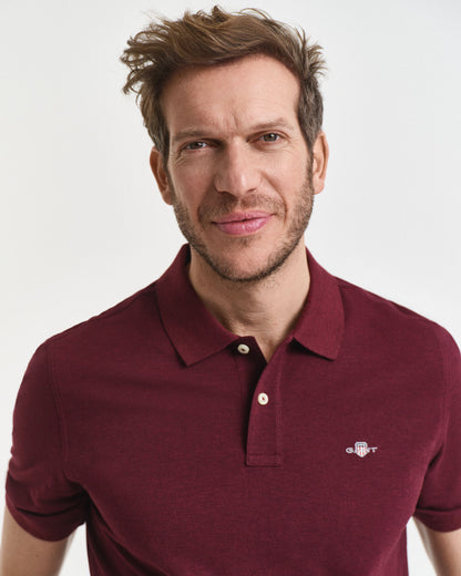 Regular Fit Shield Piqué Polo Shirt