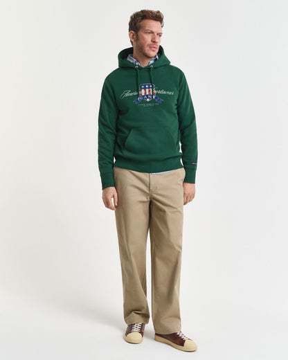 Crest Graphic Hoodie