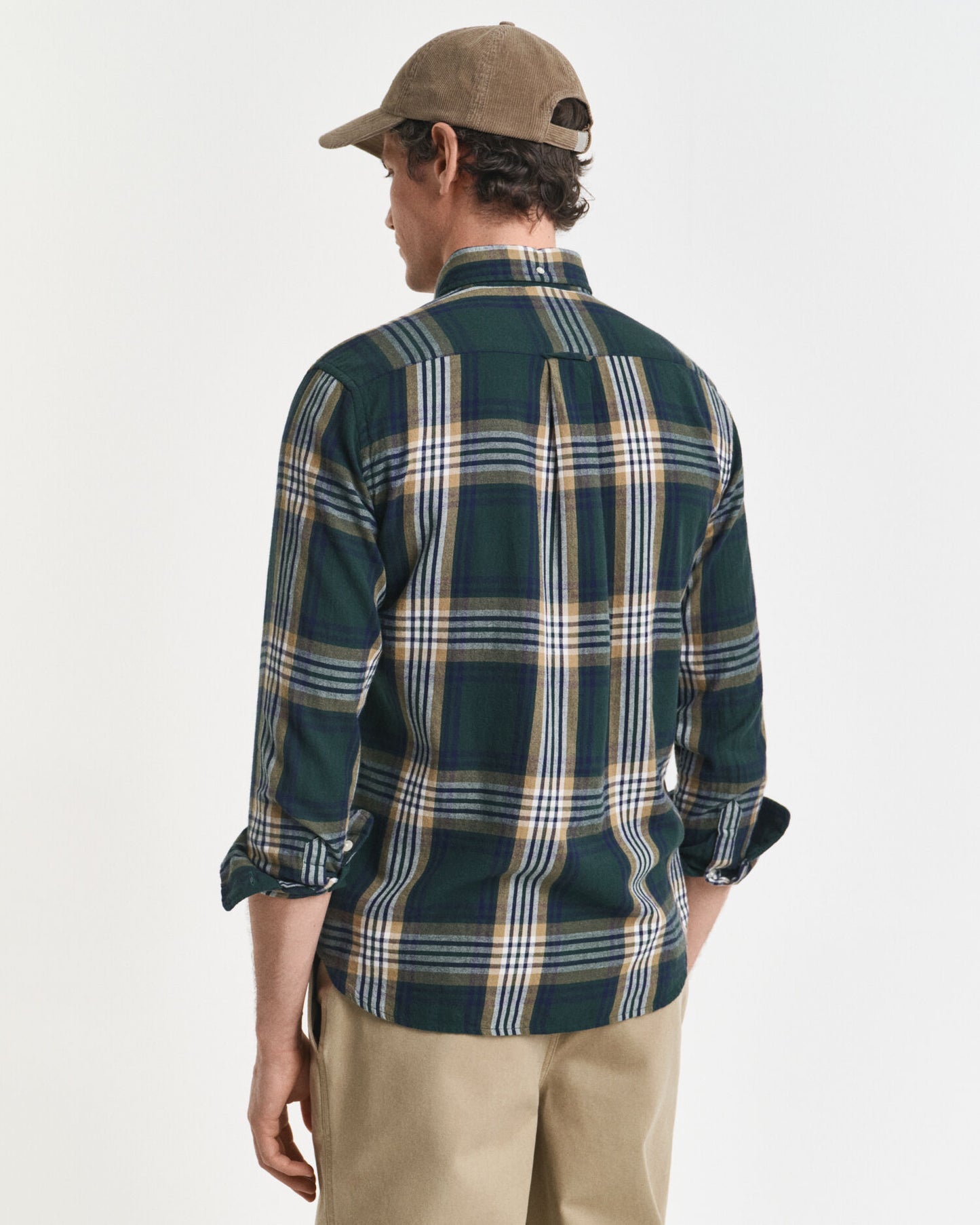 Regular Fit Windblown Flannel Check Shirt