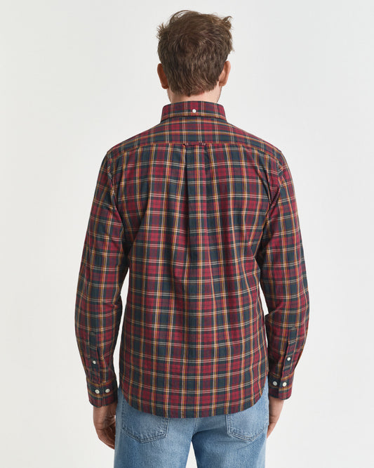Regular Fit Checked Archive Poplin Shirt
