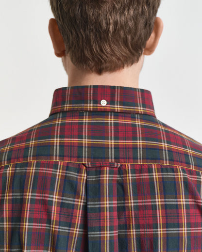 Regular Fit Checked Archive Poplin Shirt