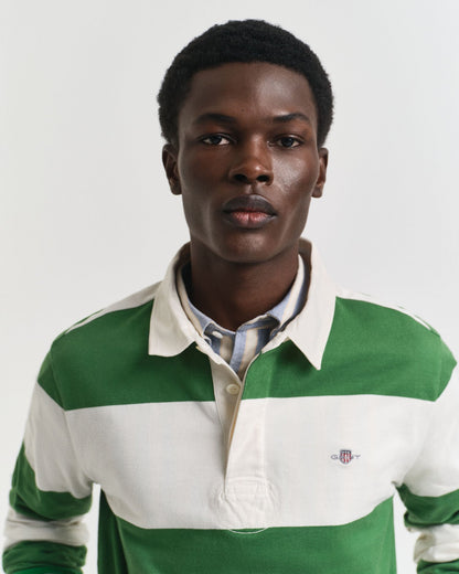 Block Striped Heavy Rugger