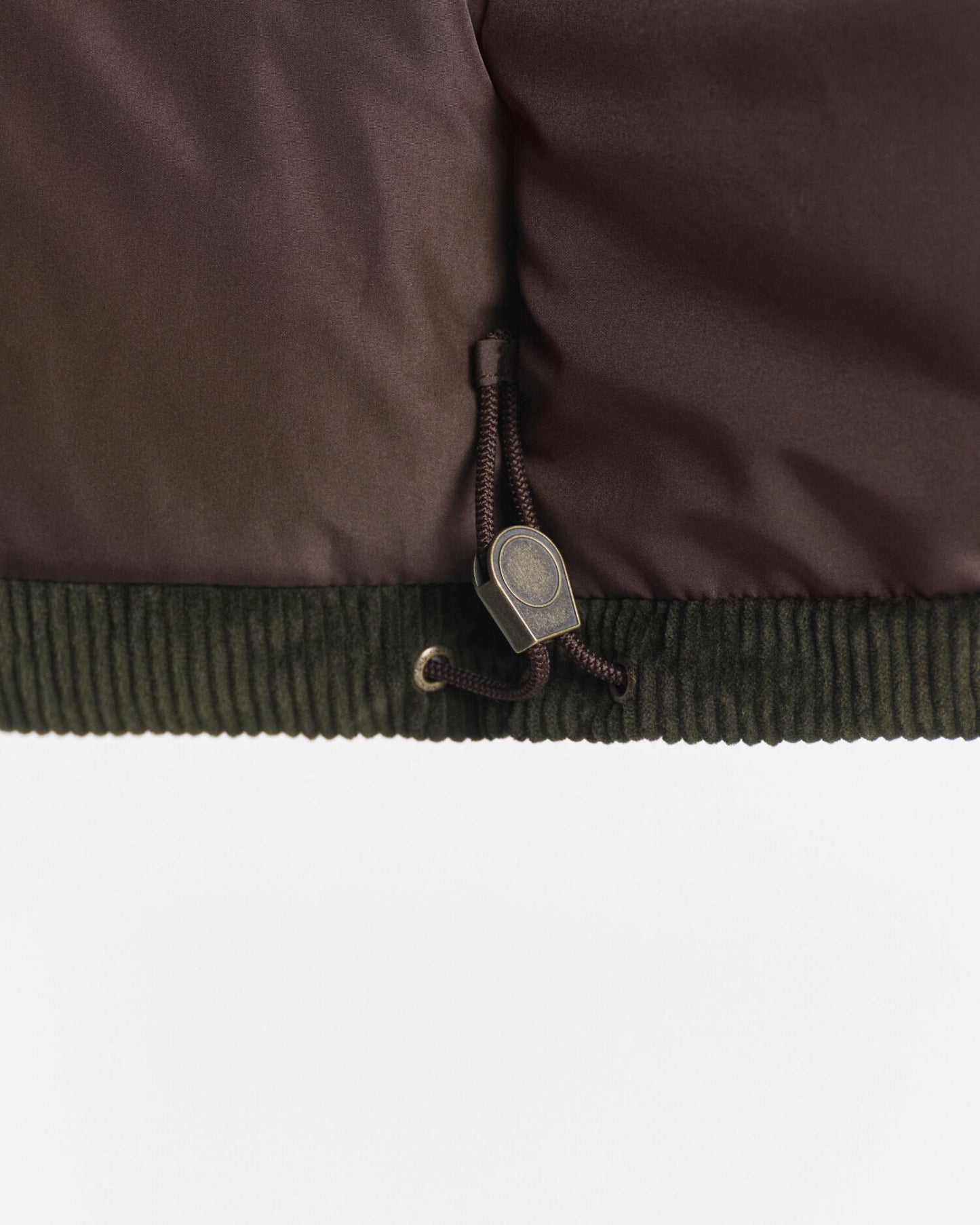 Corduroy Down Puffer Jacket