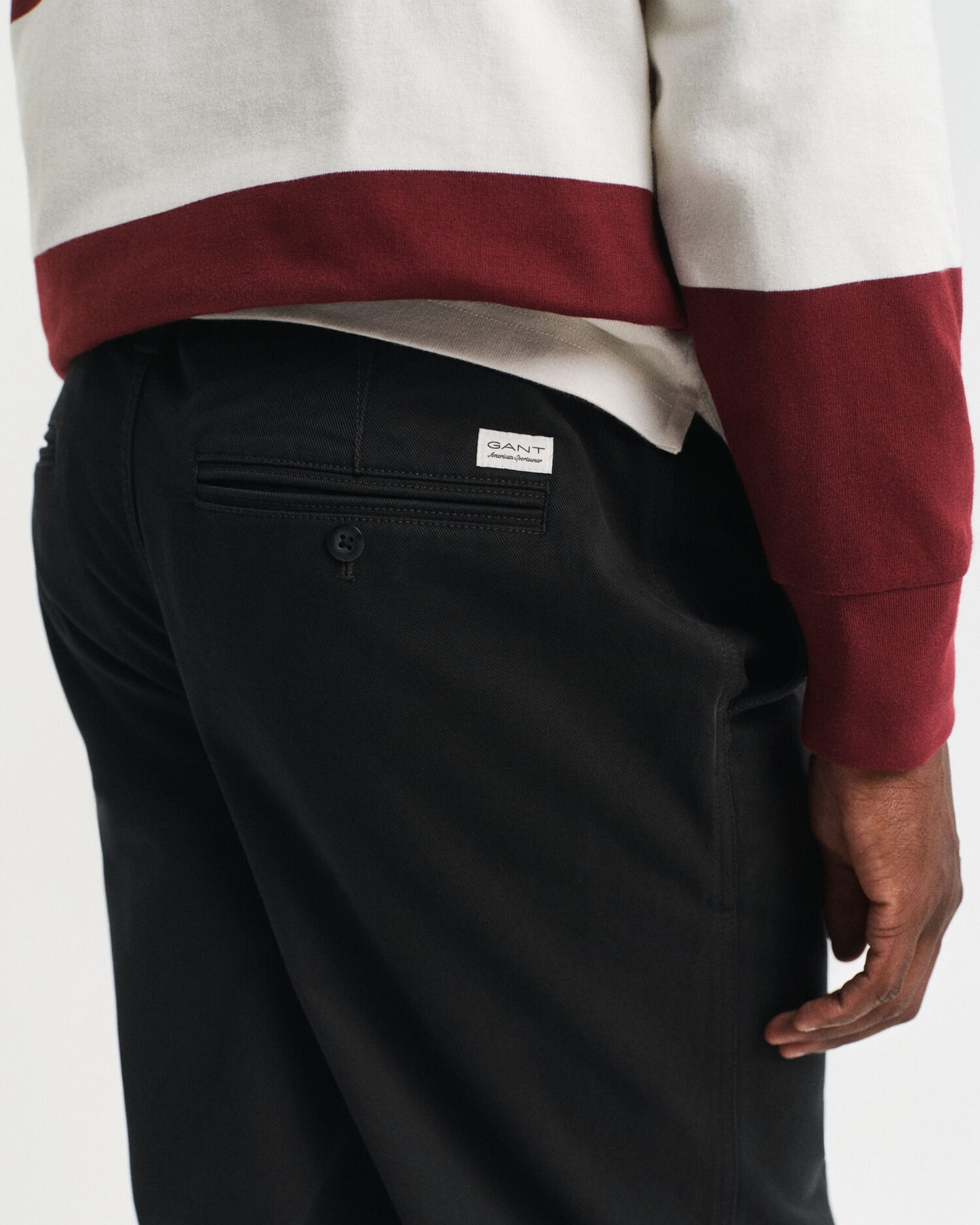 Relaxed Fit Cotton Twill Chinos