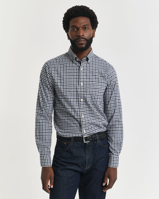 Regular Fit Gingham Twill Shirt