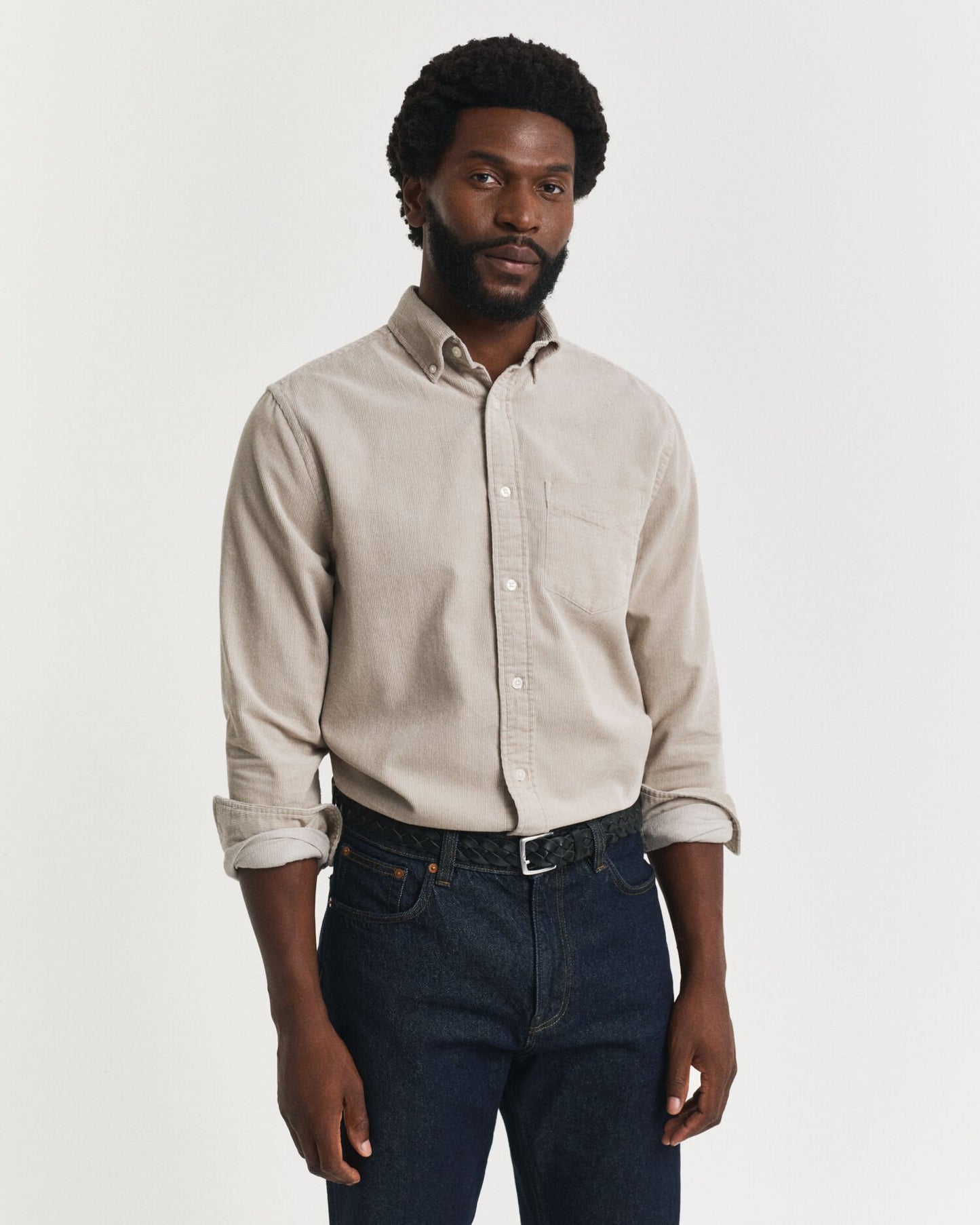 Regular Fit Corduroy Shirt