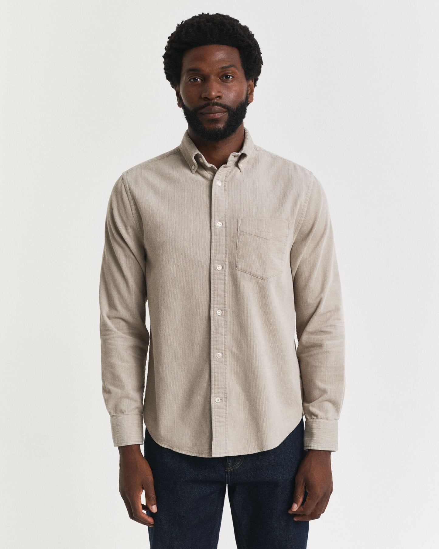 Regular Fit Corduroy Shirt