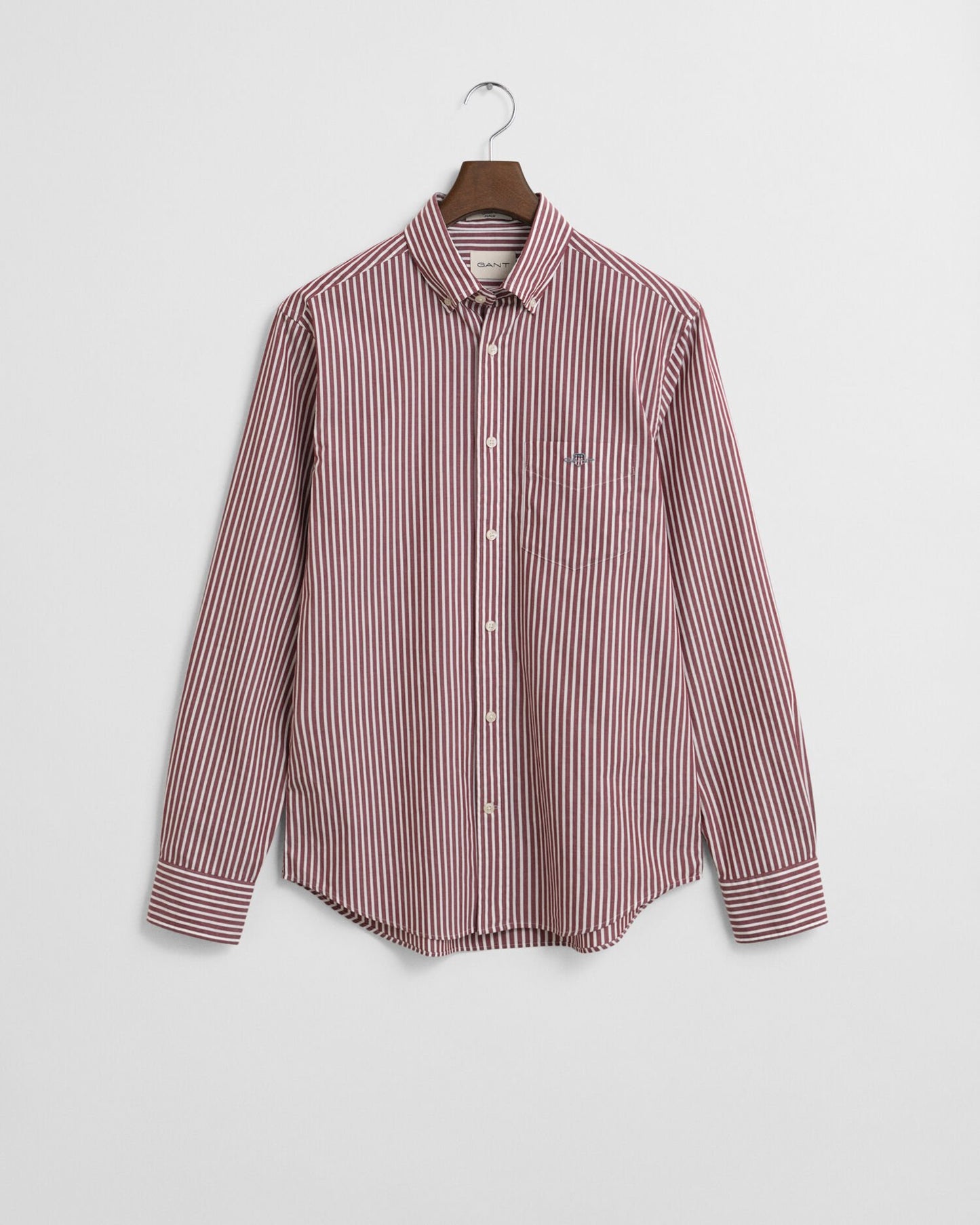 Regular Fit Striped Poplin Shirt