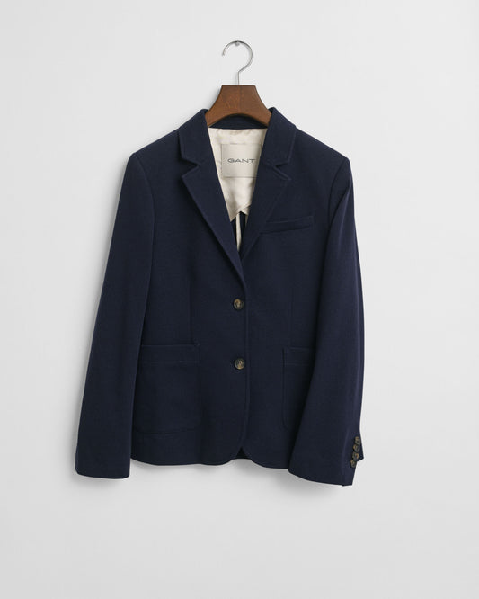 Slim Fit Piqué Blazer