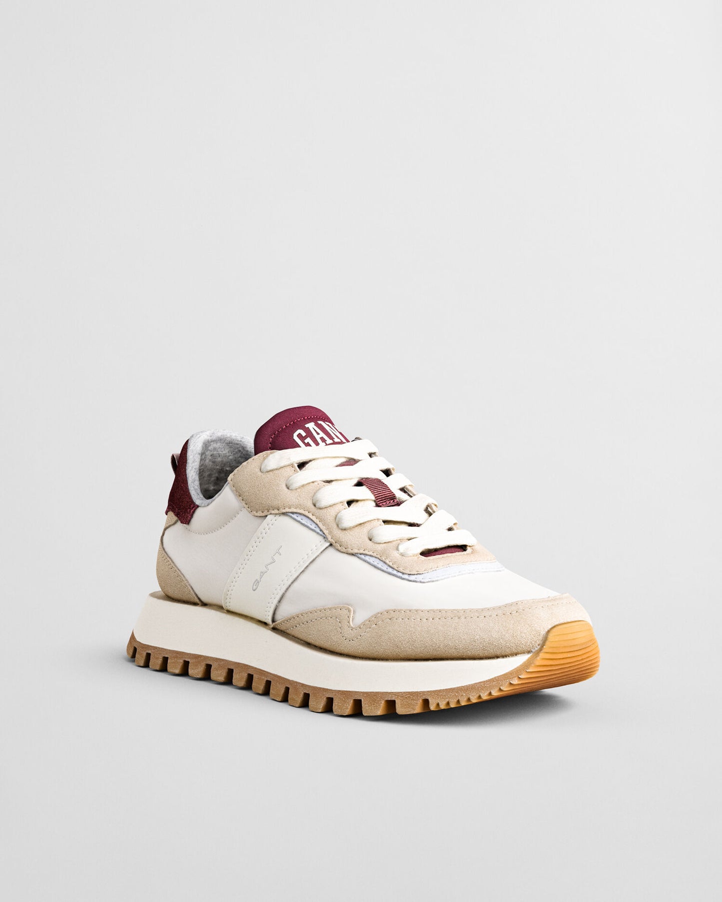 Caffay Suede Nylon Sneakers