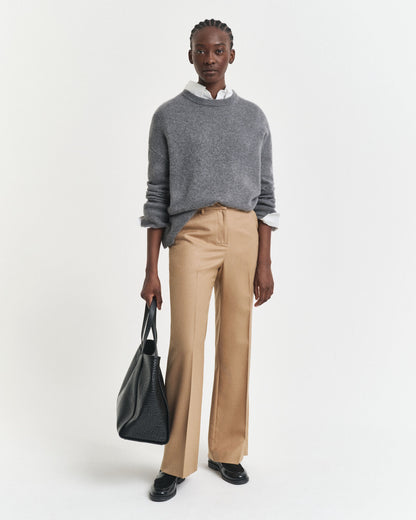 Tailored Wool Blend Pants