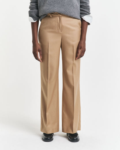 Tailored Wool Blend Pants