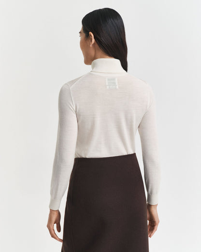 Extra Fine Merino Wool Turtleneck Sweater