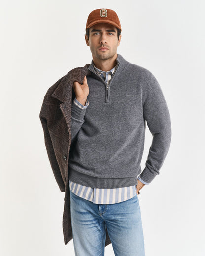 Cashmere Half-Zip Sweater