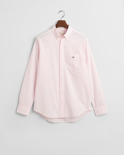 Regular Fit Classic Gingham Poplin Shirt