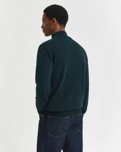 Superfine Lambswool Half-Zip Sweater