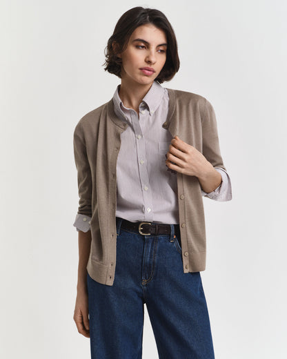 Extra Fine Merino Wool Cardigan