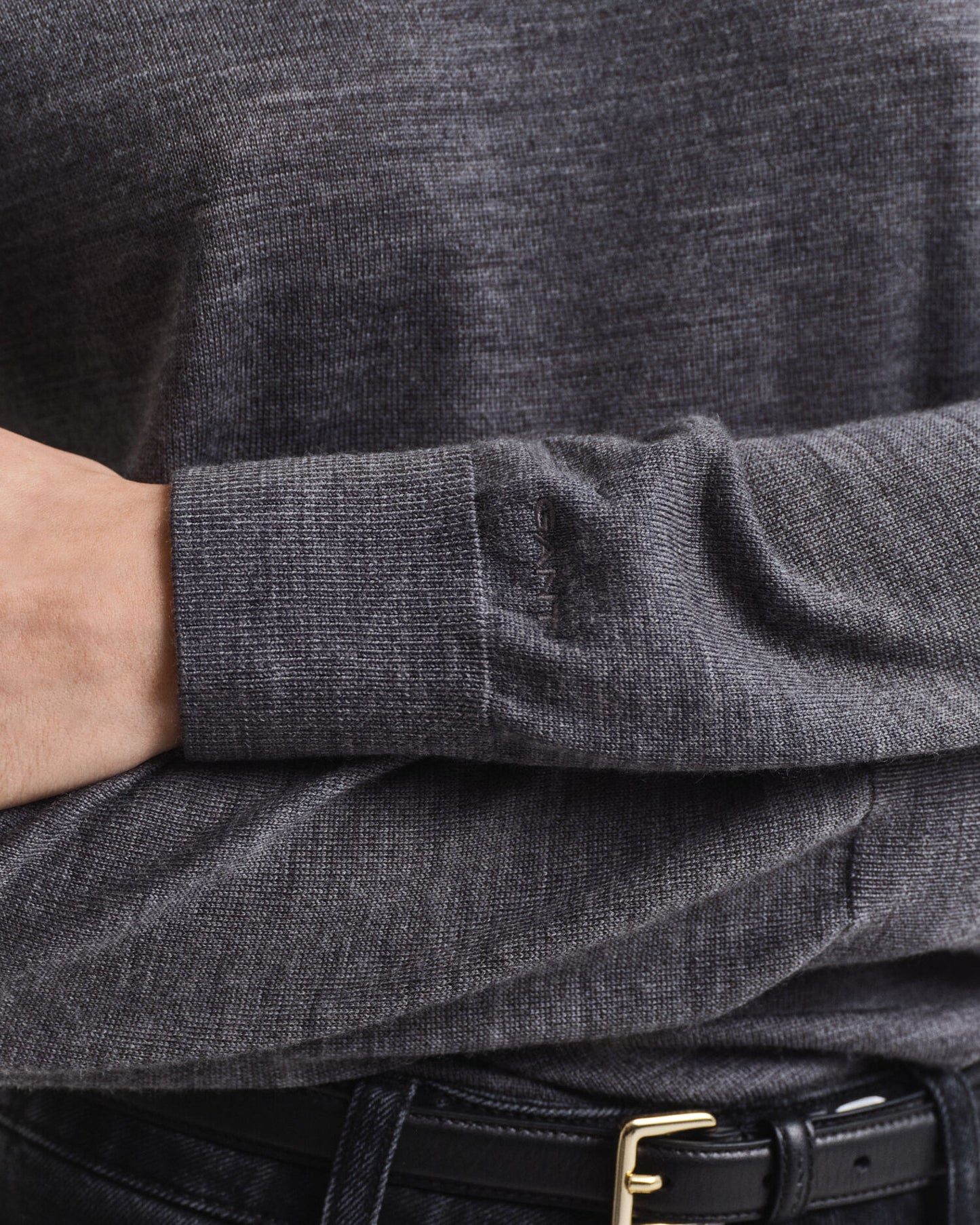 Extra Fine Merino Wool Turtleneck Sweater