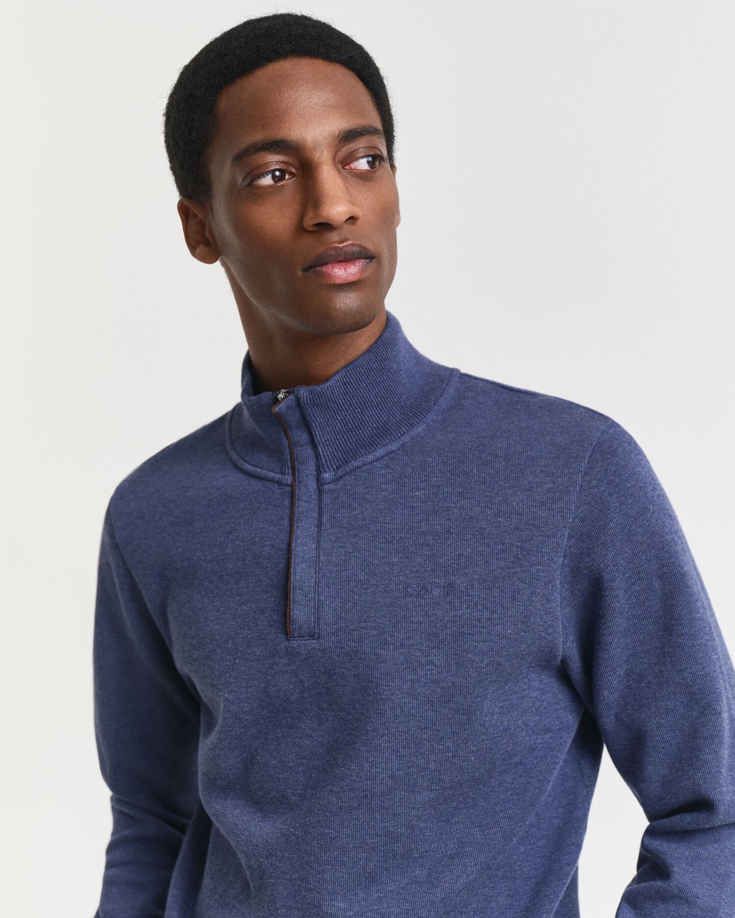 Sacker Rib Half-Zip Sweatshirt