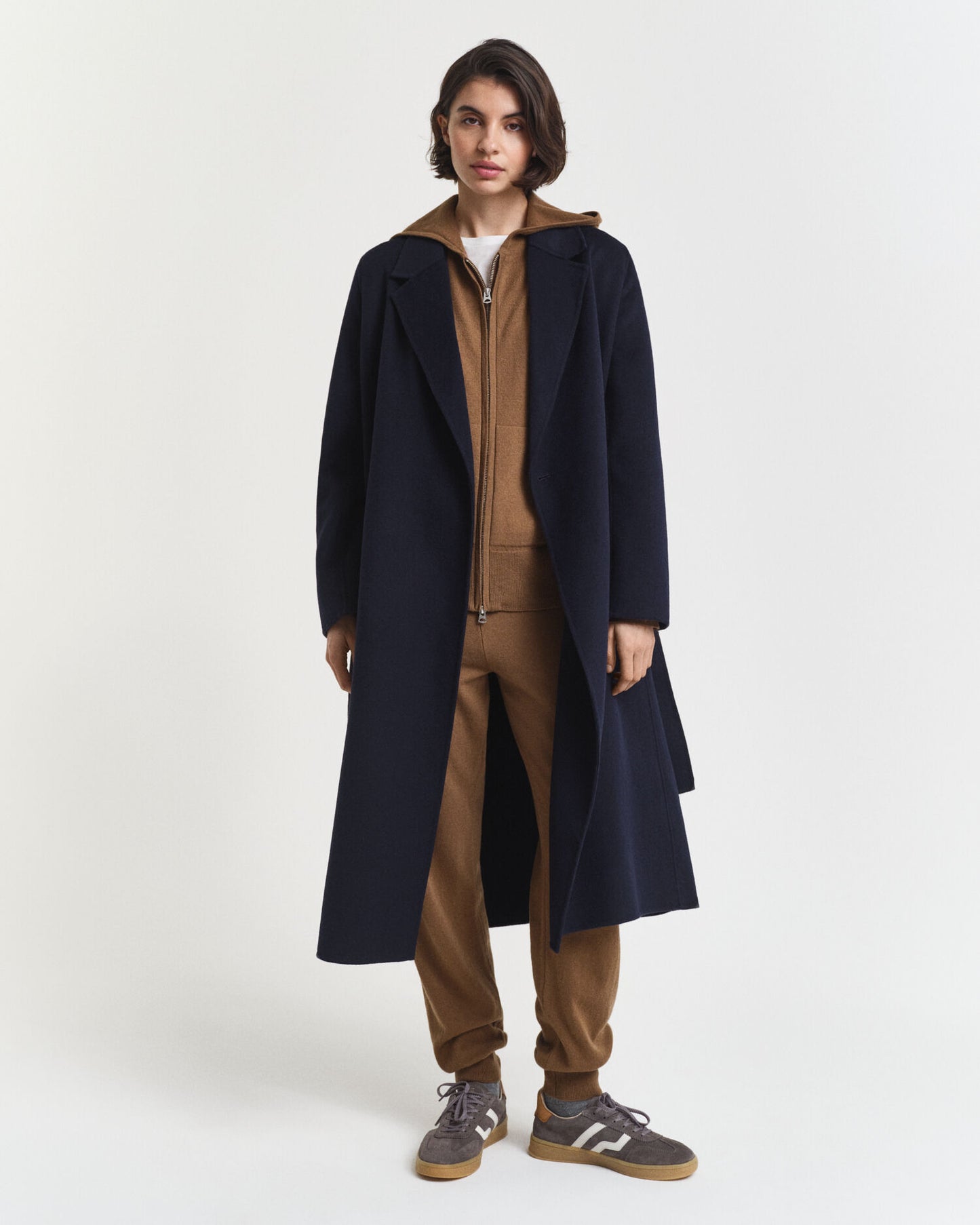 Superfine Lambswool Zip Hoodie